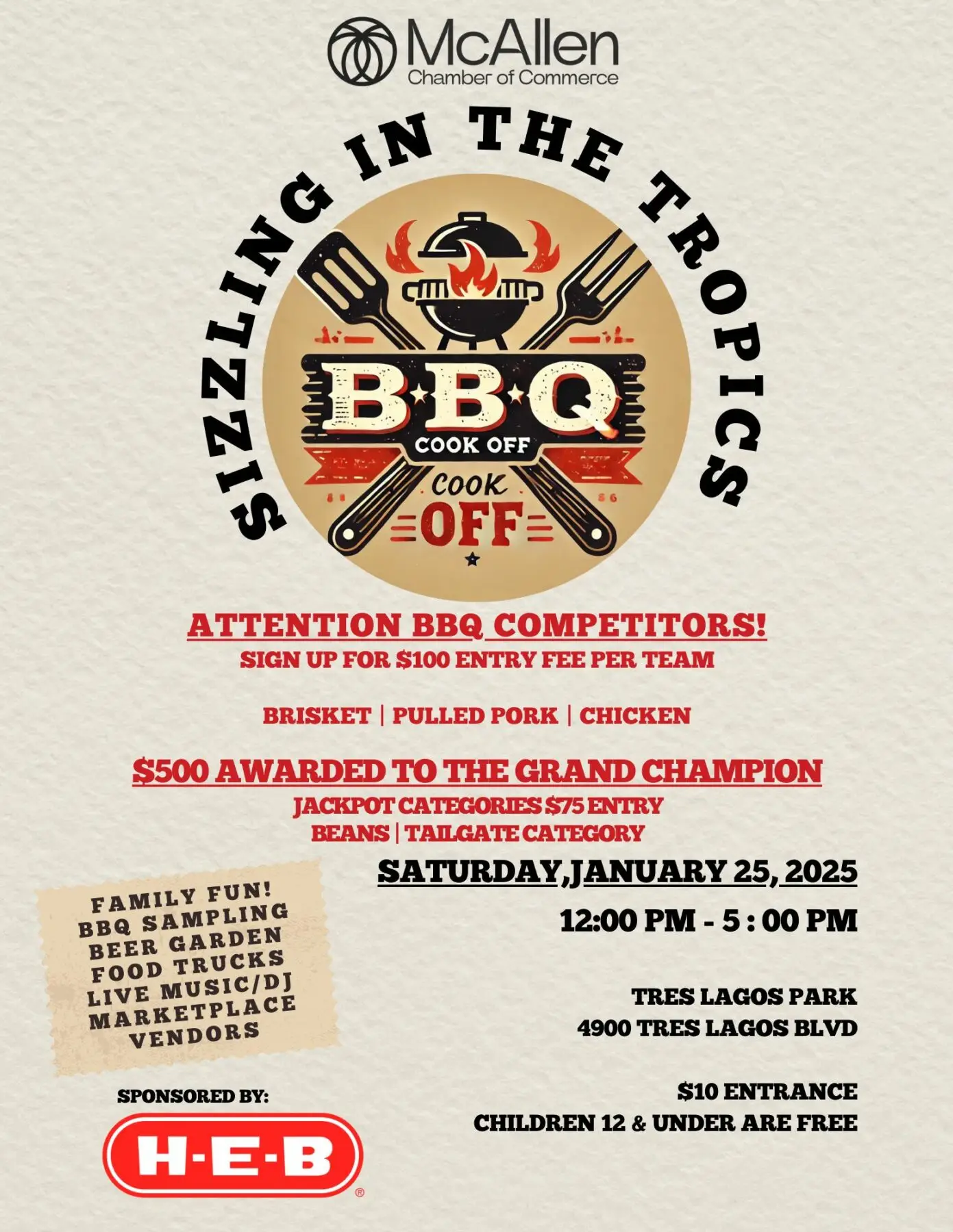 Sizzling in the Tropics BBQ Cook-Off
