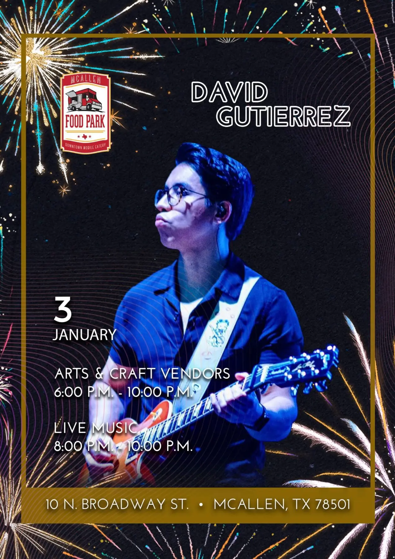 McAllen Food Park Live: David Gutierrez