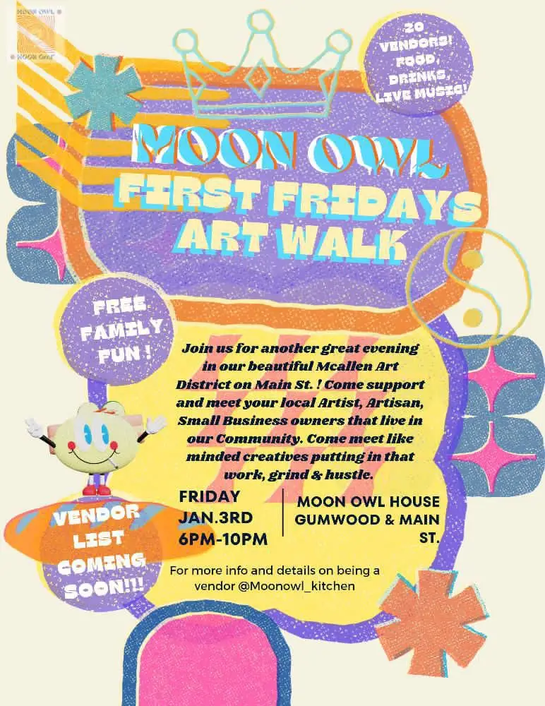 Moon Owl Art Walk