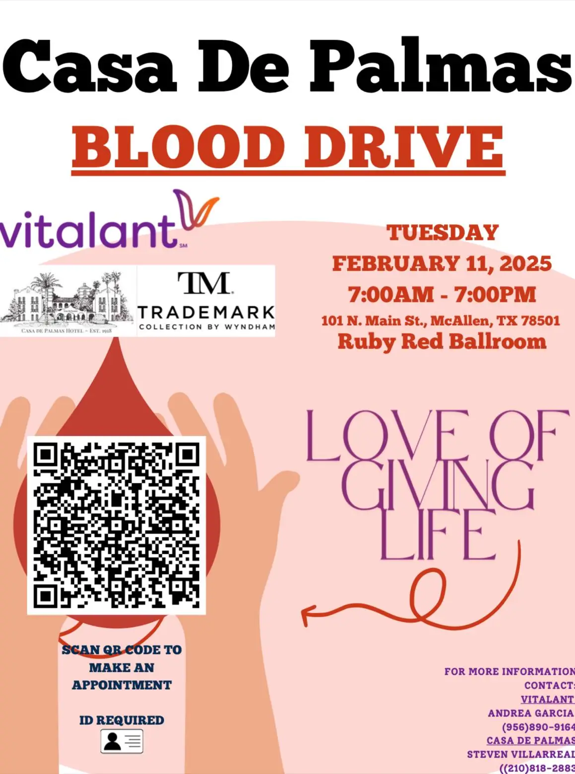 Love of Giving Life Blood Drive