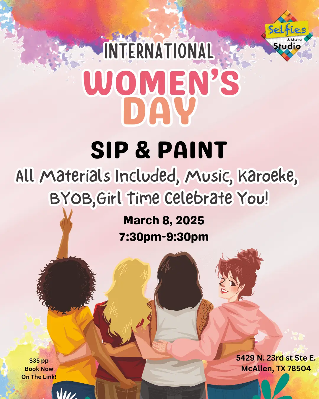 International Women’s Day Sip & Paint