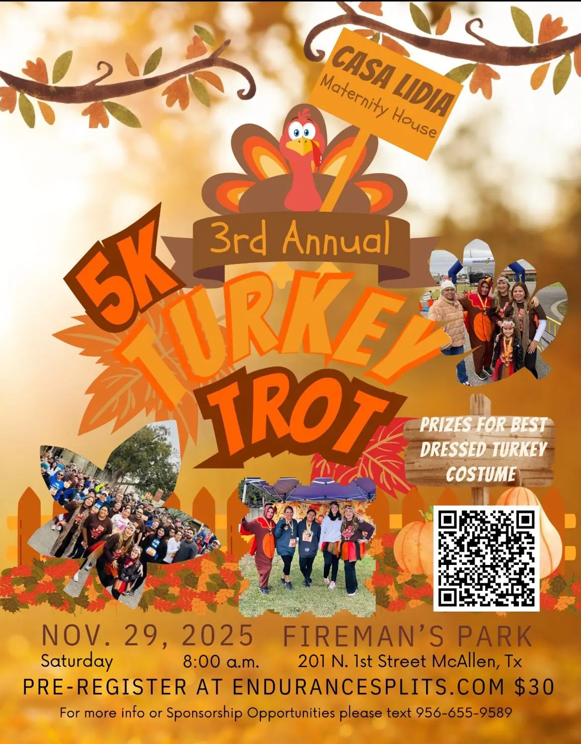 Fireman’s Park 3rd Annual Turkey Trot 5K