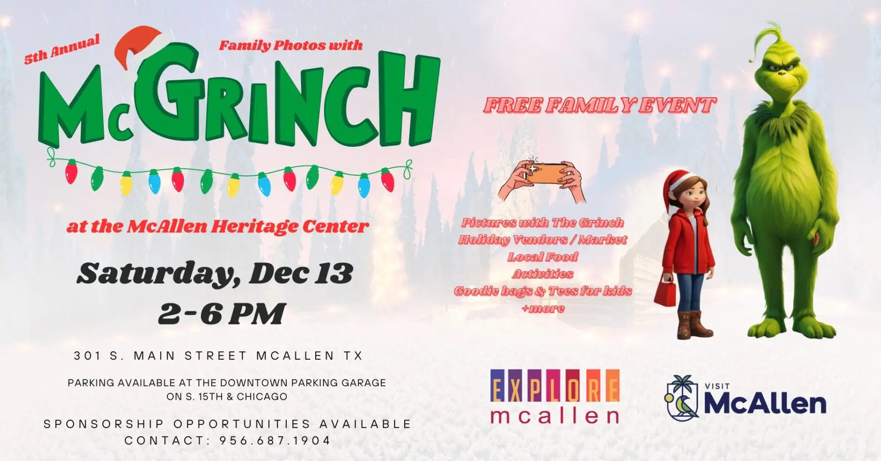 5th Annual McGrinch Meet & Greet at McAllen Heritage Center