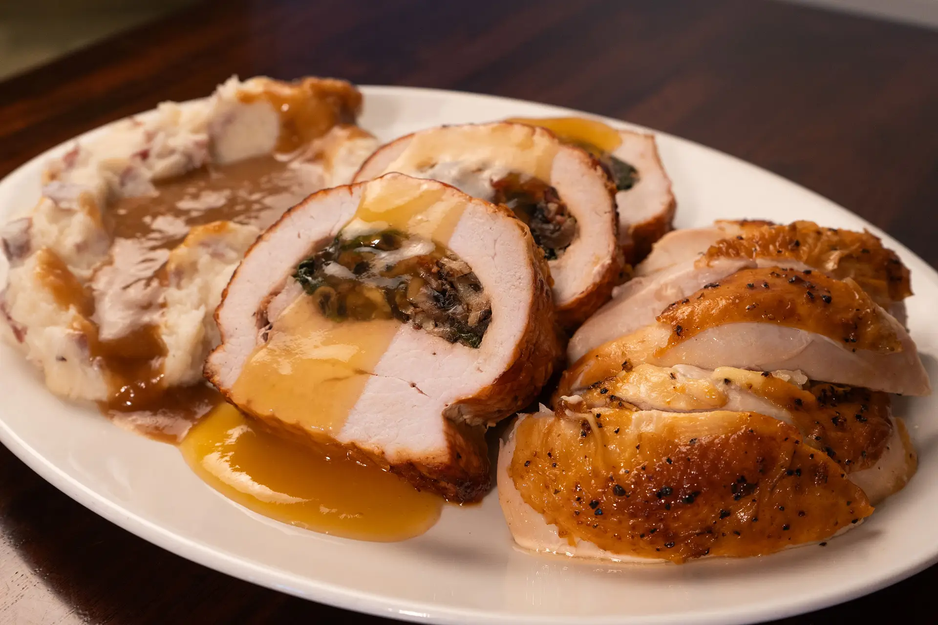 Christmas Dinner for 4 To Go with a Bottle of Wine at Barry's Bistro Bar & Grill - Image 2