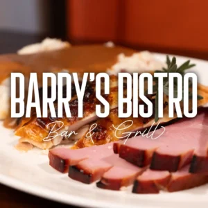 Thanksgiving Dinner for 4 To Go with a Bottle of Wine at Barry's Bistro Bar & Grill