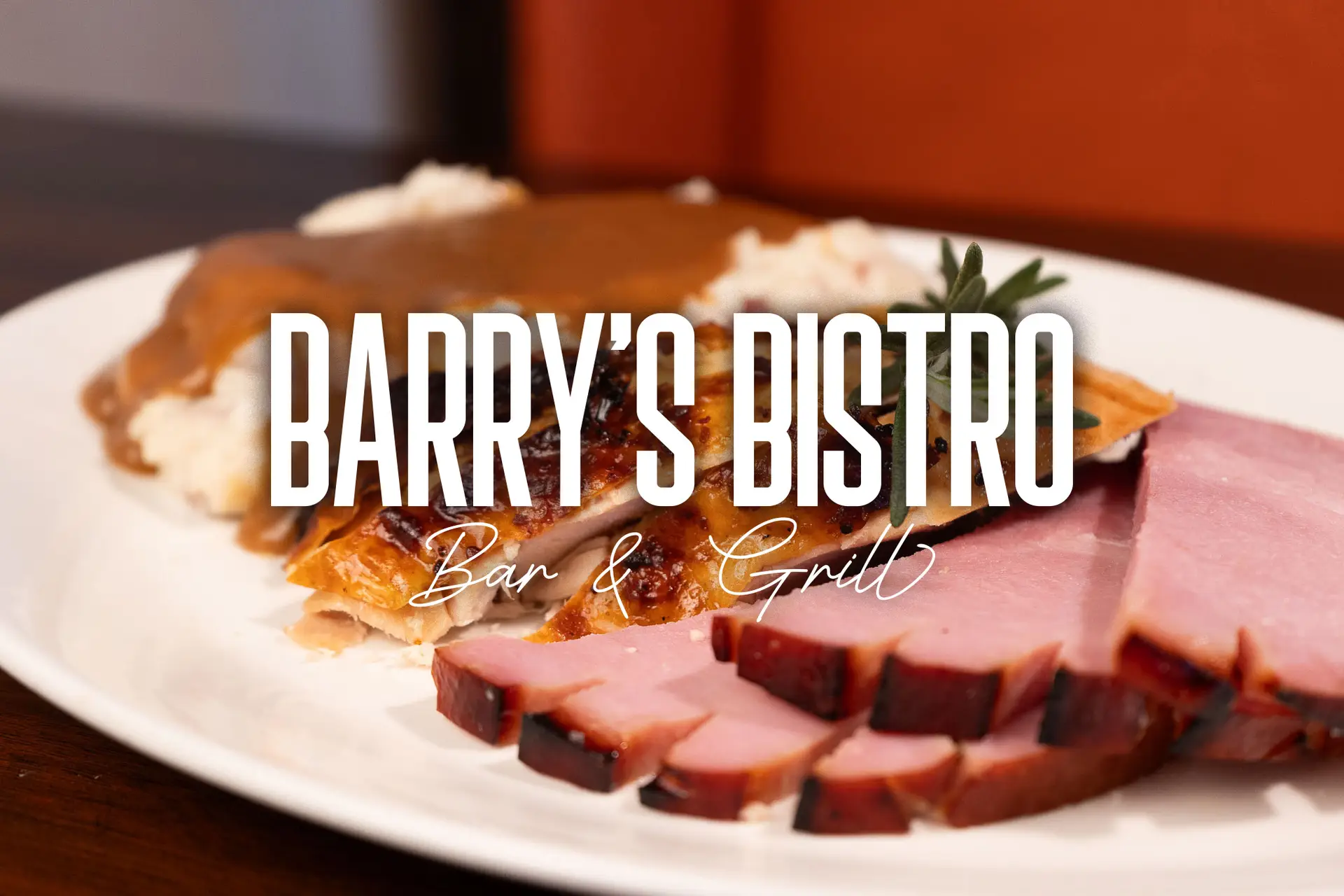 Thanksgiving Plated Dinner at Barry's Bistro Bar & Grill (10 people min)